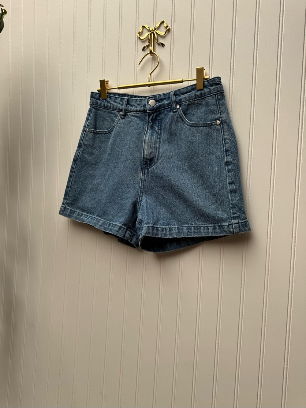 AFENDS Seventy-Threes Denim Short Worn Blue 26 - Picture 5 of 11